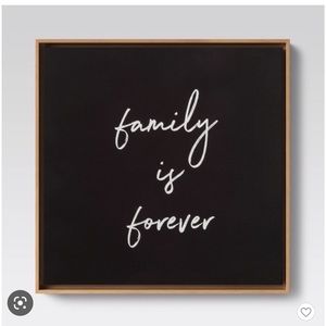 Family is Forever Wall Art